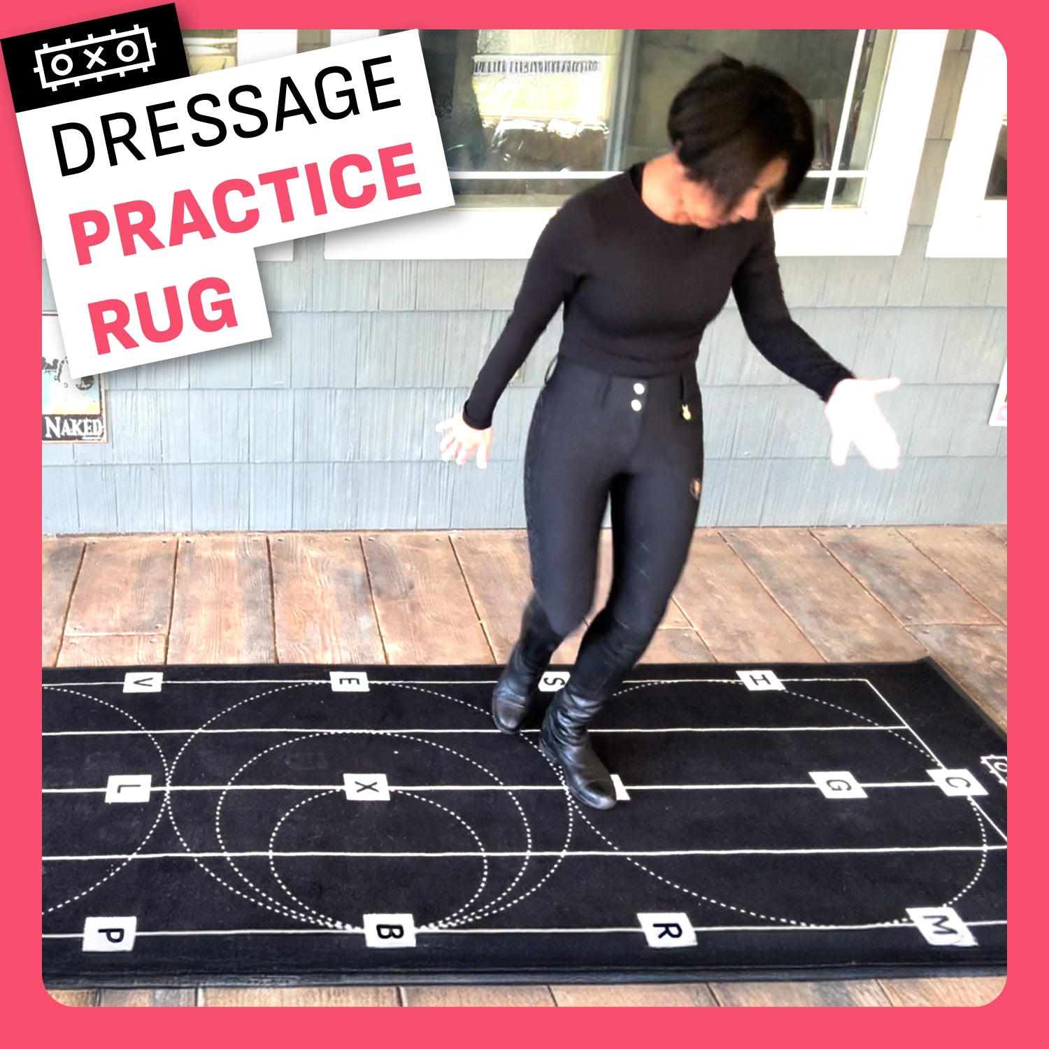 Dressage Practice Rugs - Run Through Your Test Anywhere