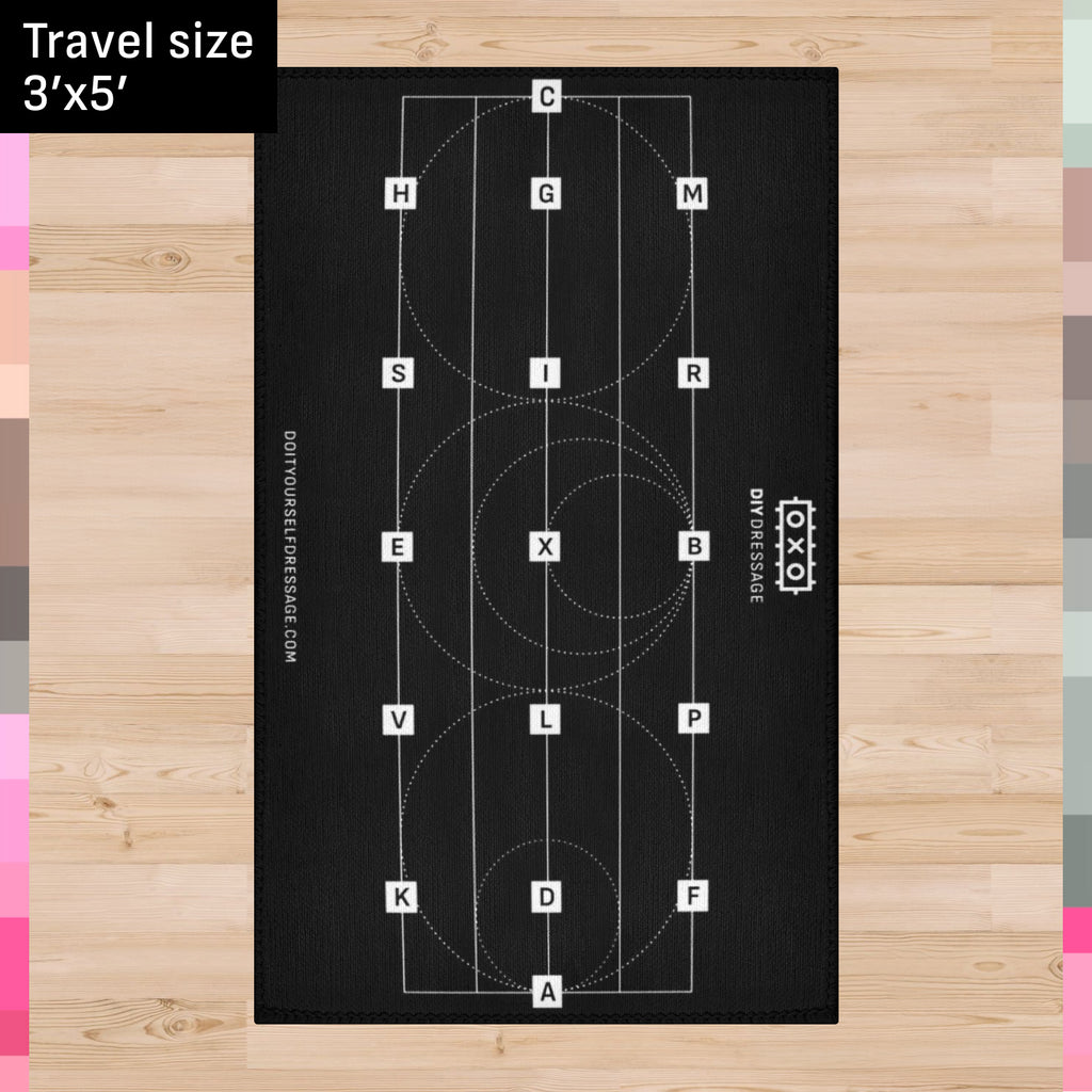 Dressage Practice Rugs - Run Through Your Test Anywhere