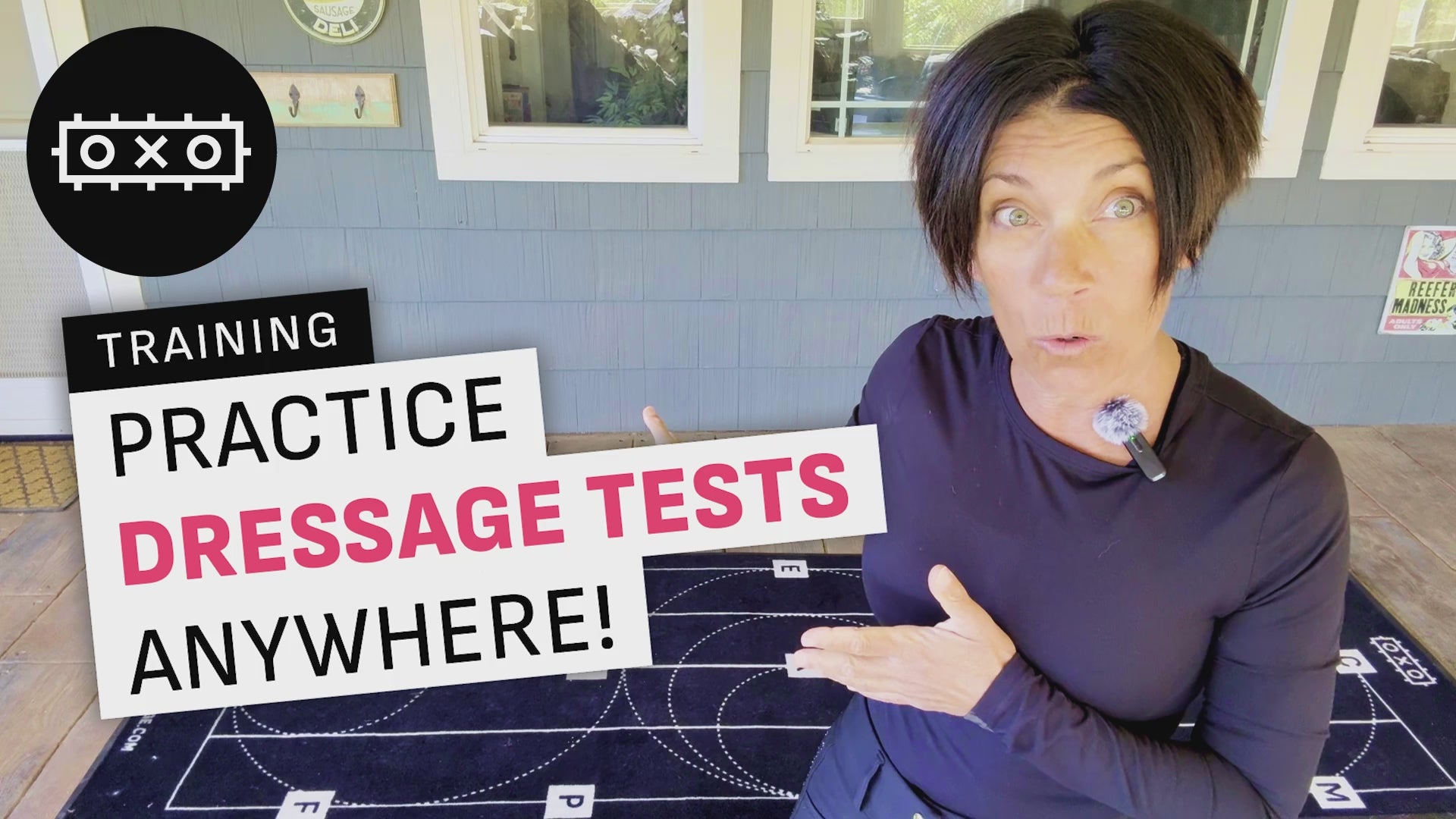 Dressage Practice Rugs - Run Through Your Test Anywhere